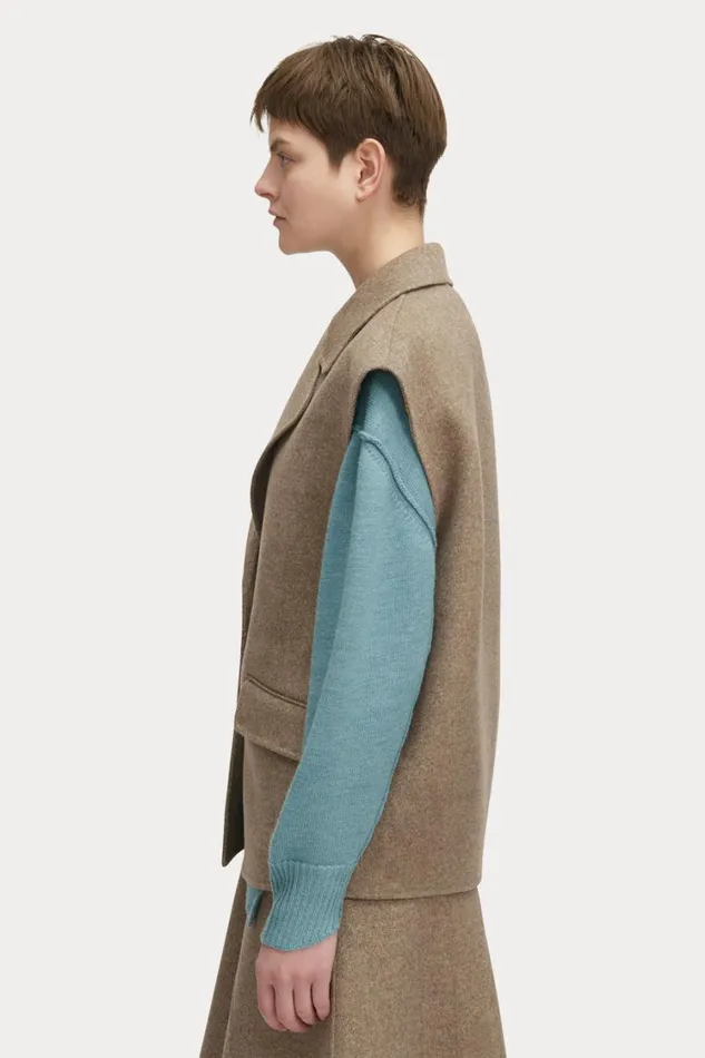Rachel Comey Jackets Outerwear Women Ango Vest Black Rachel Comey Jackets Outerwear Women Ango Vest Black