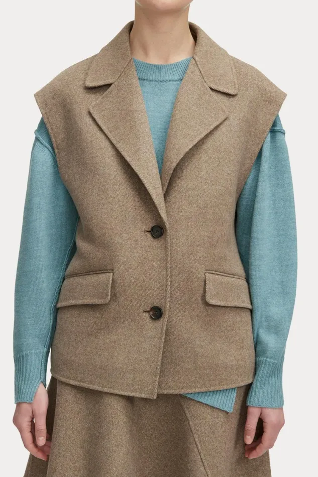Rachel Comey Jackets Outerwear Women Ango Vest Black Rachel Comey Jackets Outerwear Women Ango Vest Black