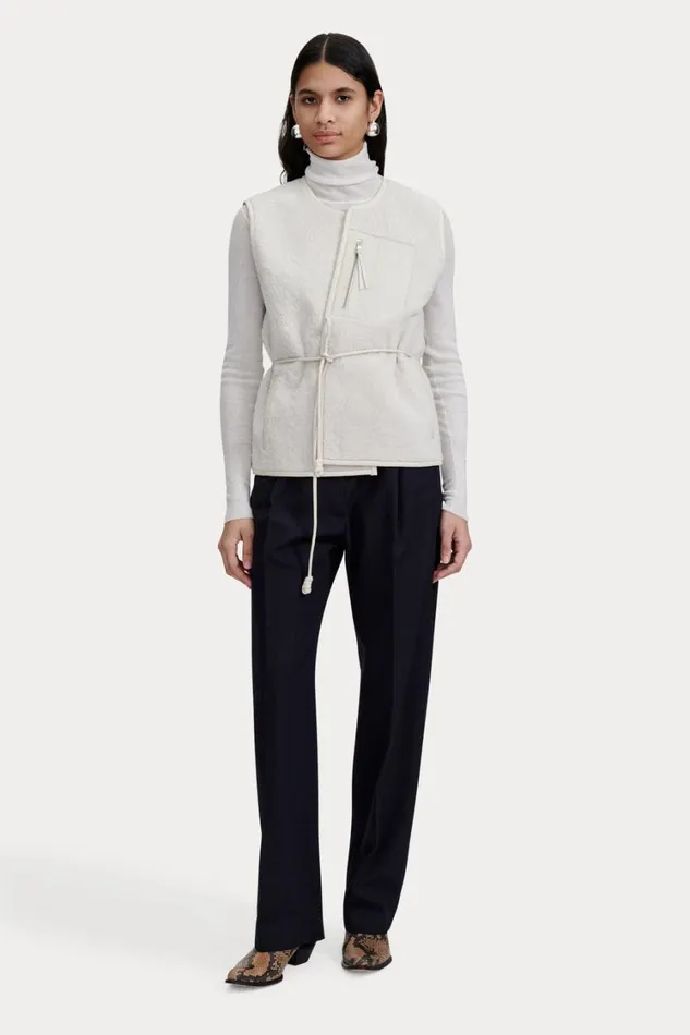 Rachel Comey Jackets Outerwear Women Davi Vest Black Rachel Comey Jackets Outerwear Women Davi Vest Black