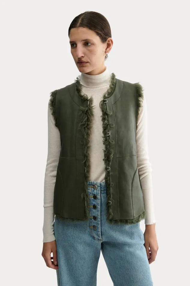 Rachel Comey Jackets Outerwear Women Davi Vest Black Rachel Comey Jackets Outerwear Women Davi Vest Black