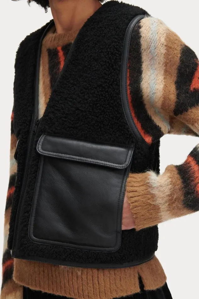 Rachel Comey Jackets Outerwear Women Davi Vest Black Rachel Comey Jackets Outerwear Women Davi Vest Black