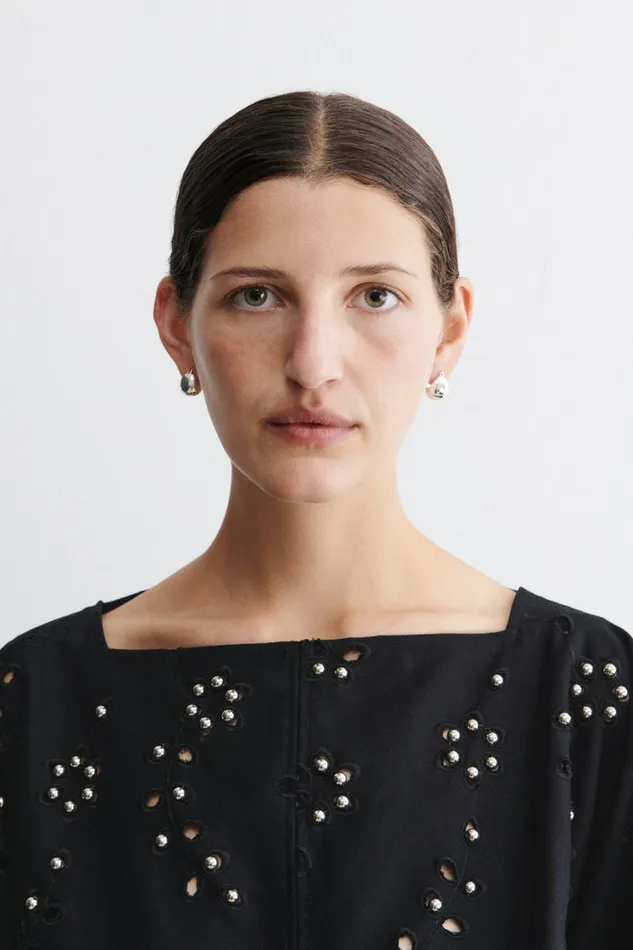 Rachel Comey Jewelry Women Baby Keel Hoop Silver Rachel Comey Jewelry Women Baby Keel Hoop Silver