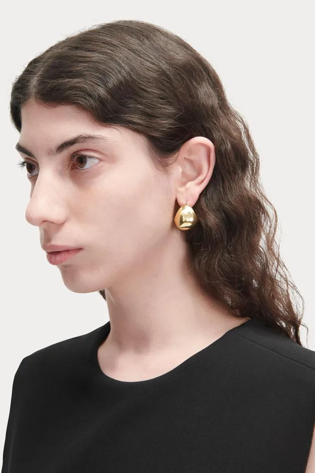 Rachel Comey Jewelry Women Keel Hoop Gold Rachel Comey Jewelry Women Keel Hoop Gold