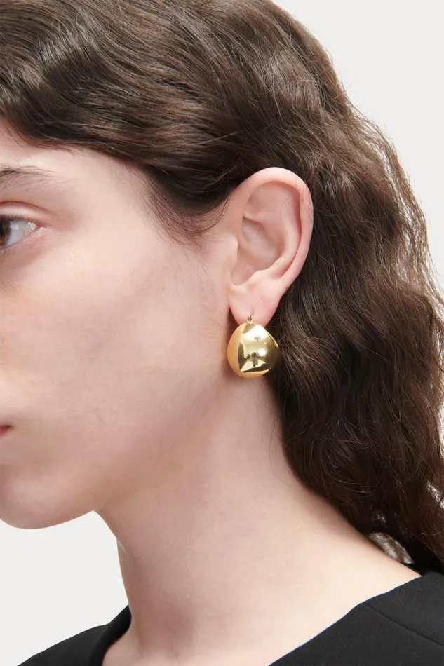 Rachel Comey Jewelry Women Keel Hoop Gold Rachel Comey Jewelry Women Keel Hoop Gold