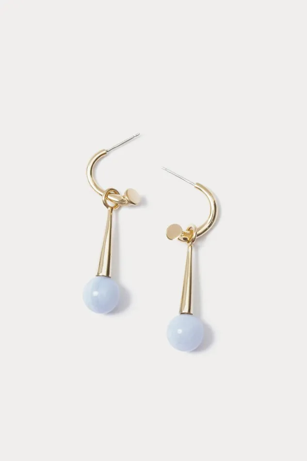 Rachel Comey Jewelry Women Quarry Penjar Earring Pair Brassblue