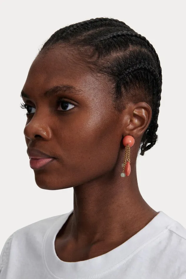 Rachel Comey Jewelry Women Sutter Earrings Coral Rachel Comey Jewelry Women Sutter Earrings Coral