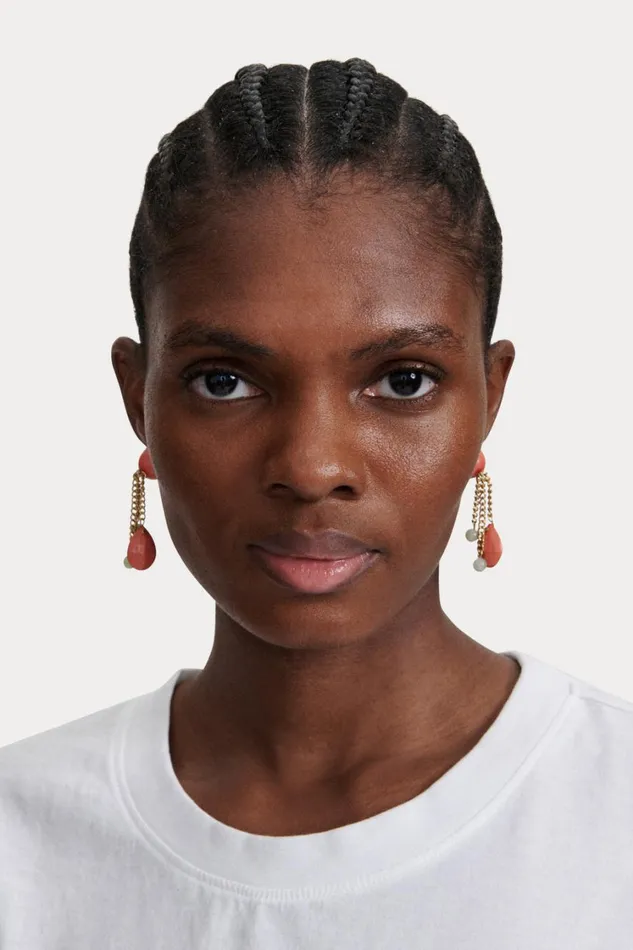 Rachel Comey Jewelry Women Sutter Earrings Coral Rachel Comey Jewelry Women Sutter Earrings Coral
