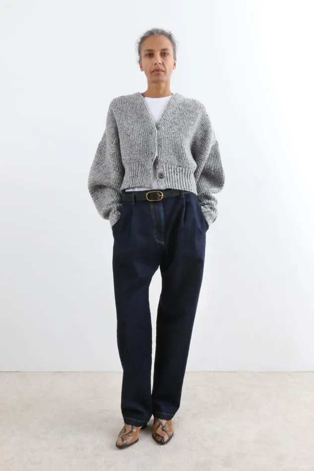 Rachel Comey Knits Women Annika Cardigan Grey Rachel Comey Knits Women Annika Cardigan Grey