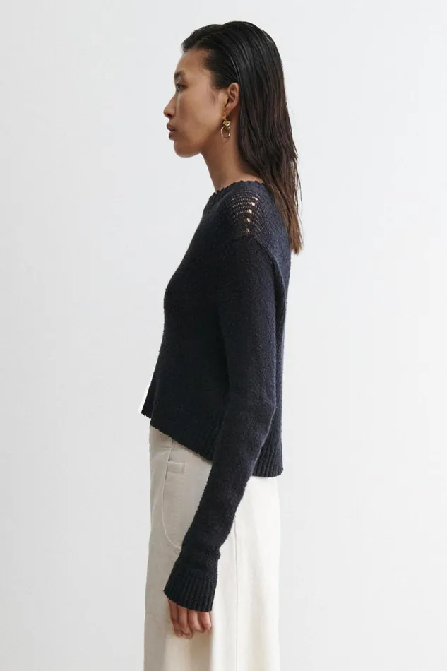 Rachel Comey Knits Women Barca Pullover Black Rachel Comey Knits Women Barca Pullover Black