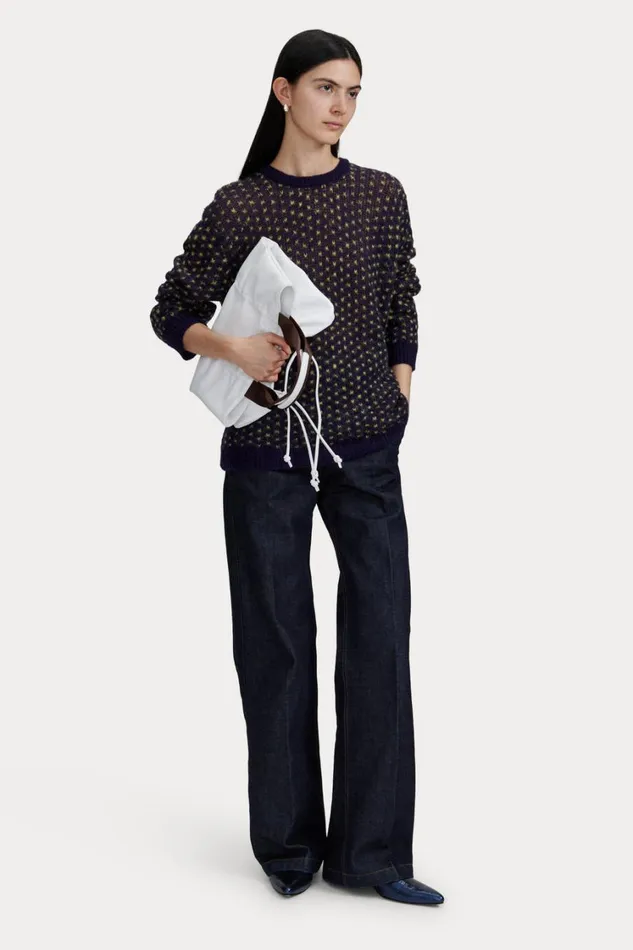 Rachel Comey Knits Women Kiuru Vest Lavender Multi