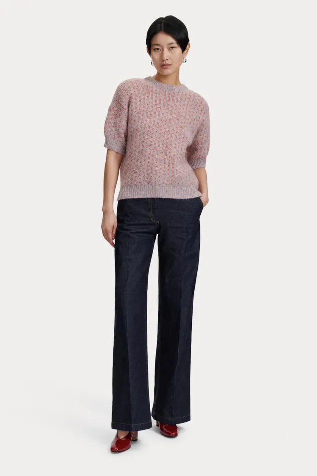 Rachel Comey Knits Women Kiuru Vest Lavender Multi