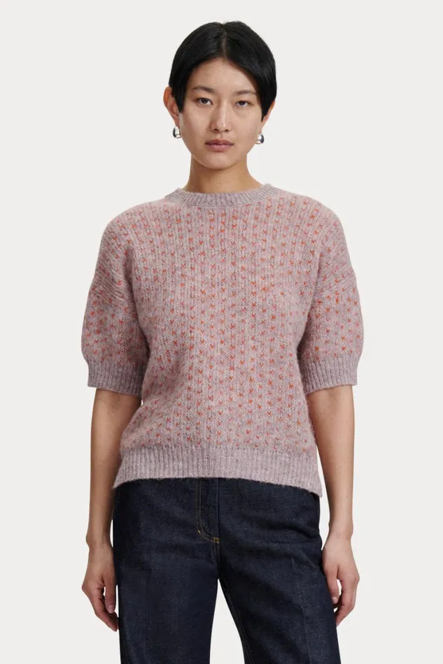Rachel Comey Knits Women Kiuru Vest Lavender Multi