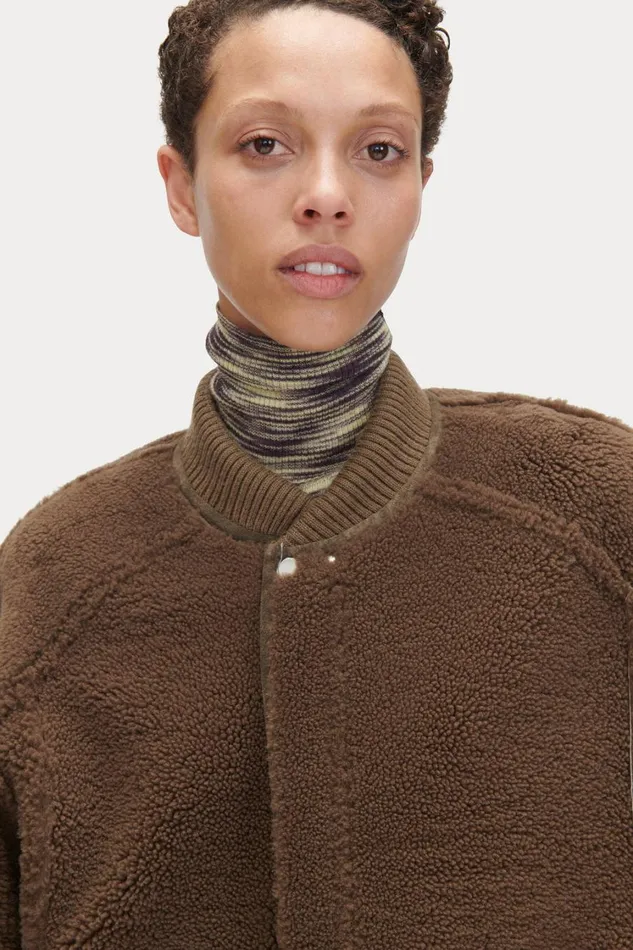 Rachel Comey Scarves Hats Women Shearling Beanie Olive