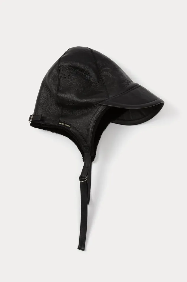 Rachel Comey Scarves Hats Women Shearling Beanie Olive