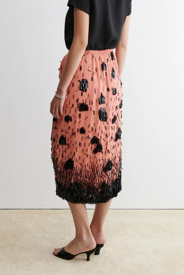Rachel Comey Skirts Shorts Women Vela Skirt Coralblack Rachel Comey Skirts Shorts Women Vela Skirt Coralblack
