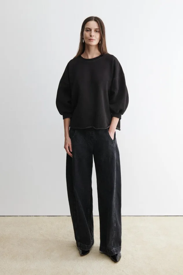 Rachel Comey Tshirts Sweatshirts Women Fond Sweatshirt Dirty White Rachel Comey Tshirts Sweatshirts Women Fond Sweatshirt Dirty White