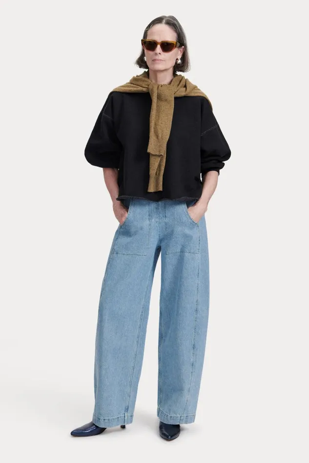 Rachel Comey Tshirts Sweatshirts Women Fond Sweatshirt Dirty White Rachel Comey Tshirts Sweatshirts Women Fond Sweatshirt Dirty White