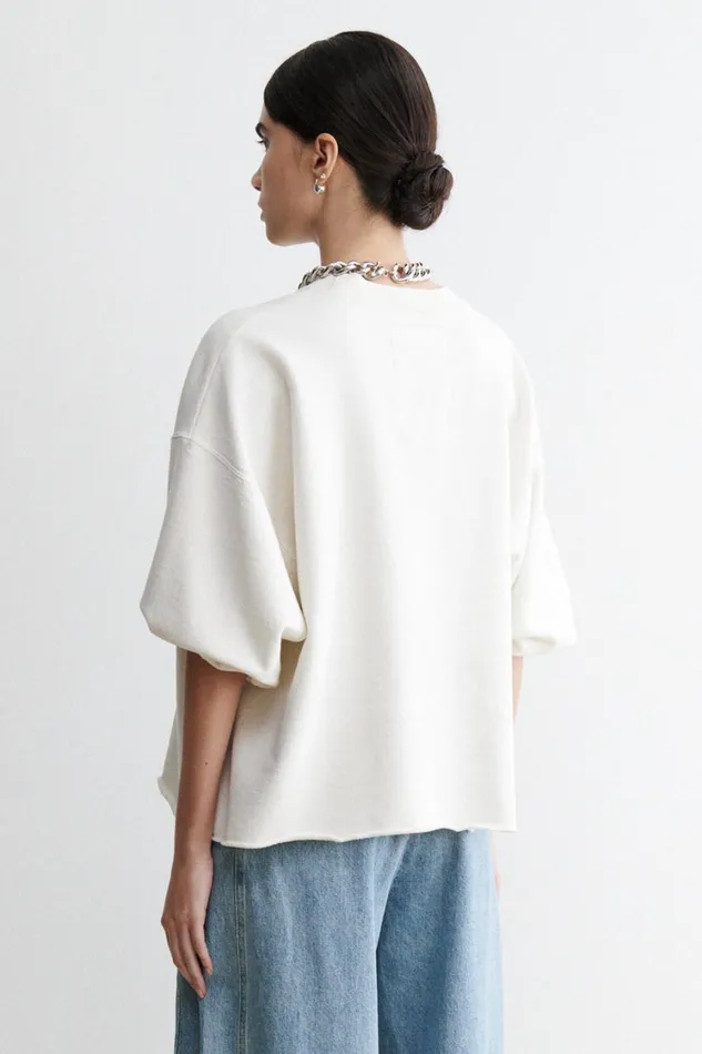Rachel Comey Tshirts Sweatshirts Women Fond Sweatshirt Dirty White Rachel Comey Tshirts Sweatshirts Women Fond Sweatshirt Dirty White