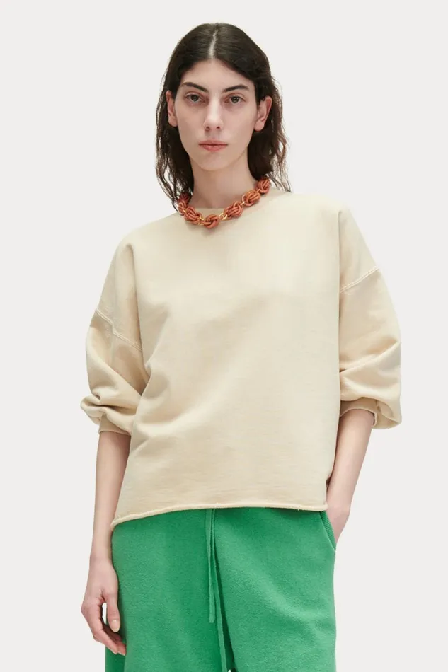 Rachel Comey Tshirts Sweatshirts Women Fond Sweatshirt Dirty White Rachel Comey Tshirts Sweatshirts Women Fond Sweatshirt Dirty White