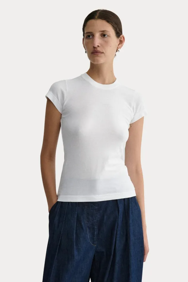 Rachel Comey Tops Women Bloom Tee White Rachel Comey Tops Women Bloom Tee White