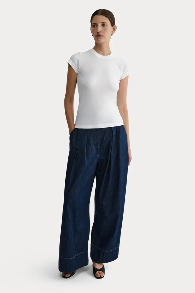 Rachel Comey Tops Women Bloom Tee White Rachel Comey Tops Women Bloom Tee White