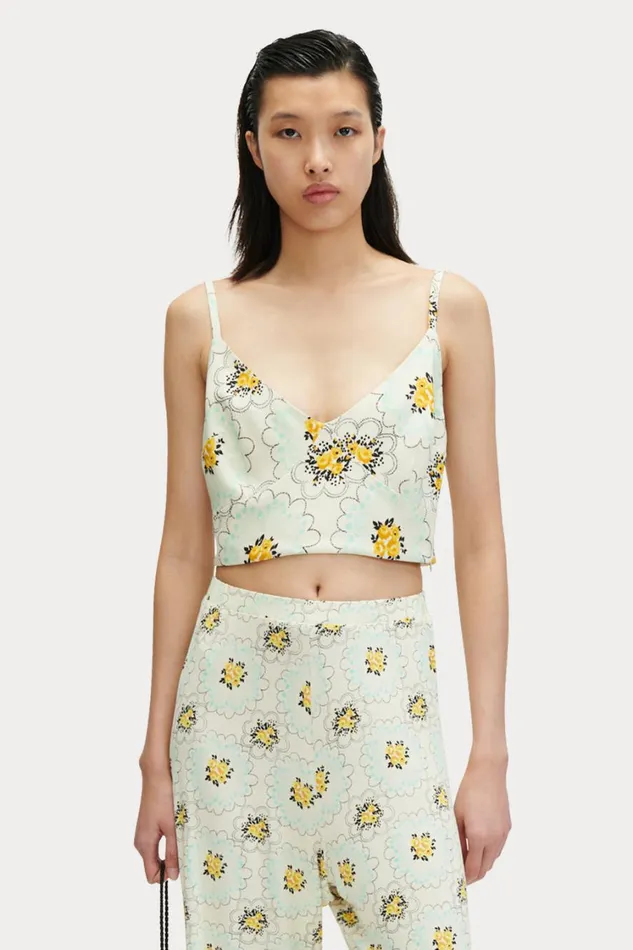 Rachel Comey Tops Women Dusk Top Cream Rachel Comey Tops Women Dusk Top Cream