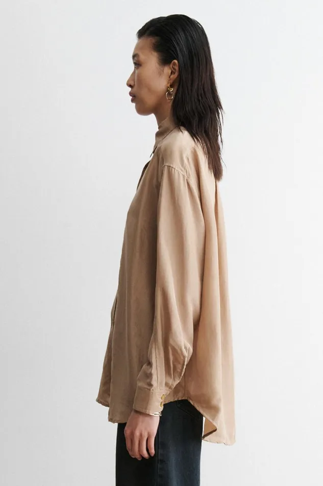 Rachel Comey Tops Women Risa Top Khaki Rachel Comey Tops Women Risa Top Khaki