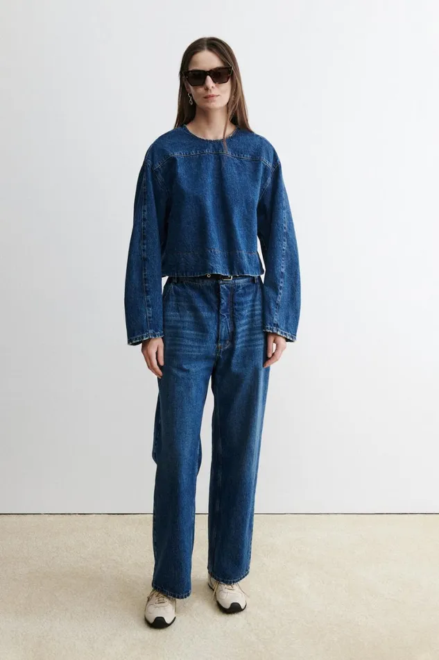 Rachel Comey Tops Women Soli Top Vintage Indigo Rachel Comey Tops Women Soli Top Vintage Indigo
