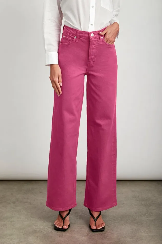Rails Denim Women GETTY WIDE LEG Hibiscus