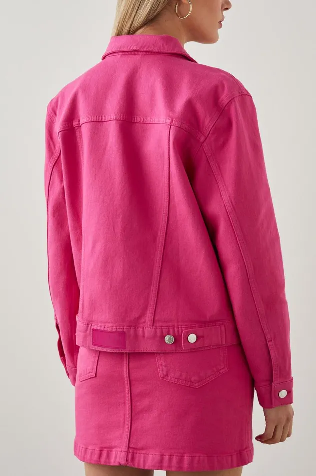 Rails Denim Women MULHOLLAND JACKET Hibiscus