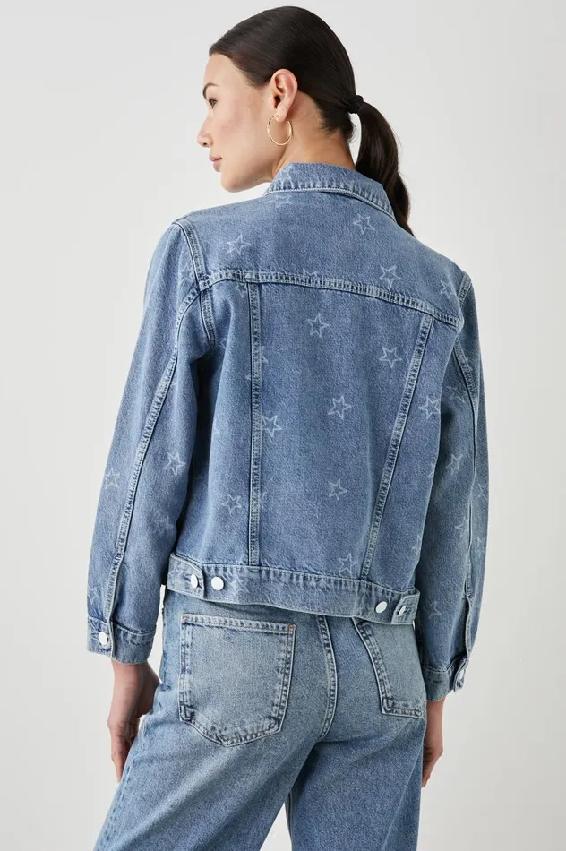 Rails Denim Women MULHOLLAND JACKET Lady Liberty