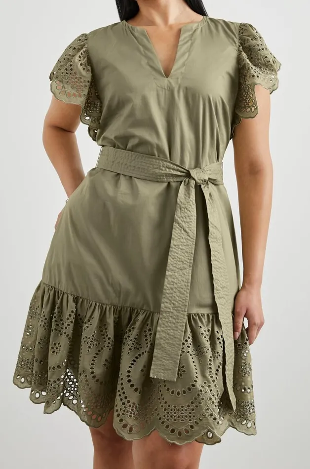 Rails Dresses and Rompers Women DARLENE DRESS Canteen Eyelet