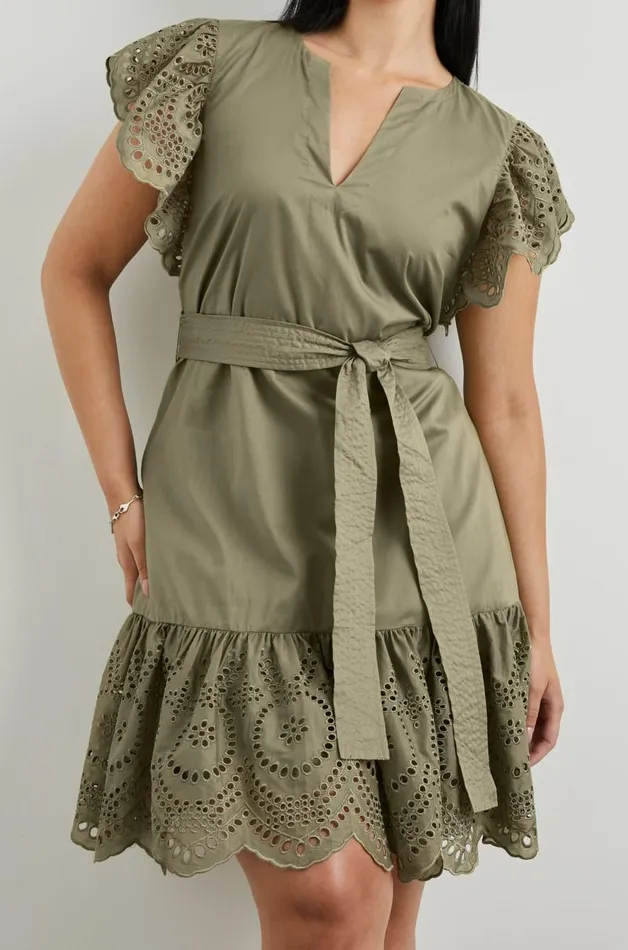 Rails Dresses and Rompers Women DARLENE DRESS Canteen Eyelet