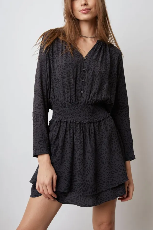 Rails Dresses and Rompers Women JASMINE DRESS Spotted Slate