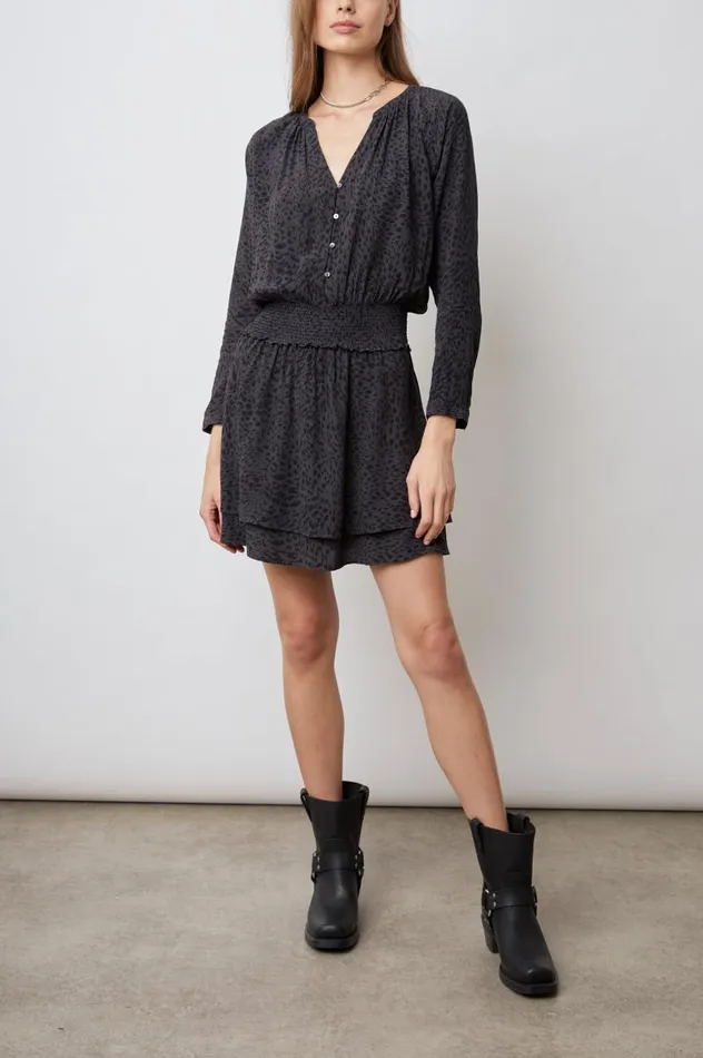 Rails Dresses and Rompers Women JASMINE DRESS Spotted Slate