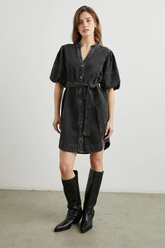 Rails Dresses and Rompers Women KINGSLEY DRESS Faded Black