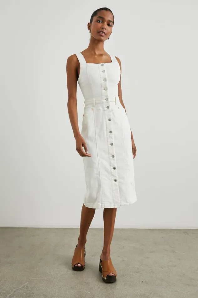 Rails Dresses and Rompers Women MALIBU DRESS Vintage Ecru