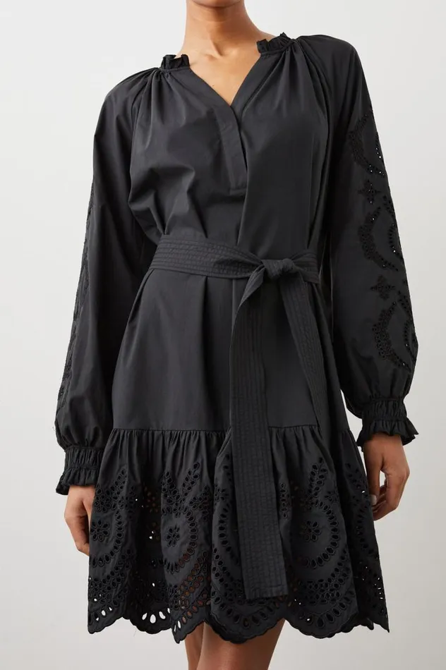 Rails Dresses and Rompers Women SAYLOR DRESS Black Eyelet