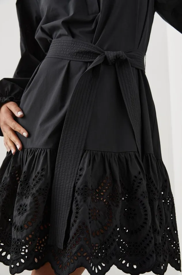 Rails Dresses and Rompers Women SAYLOR DRESS Black Eyelet