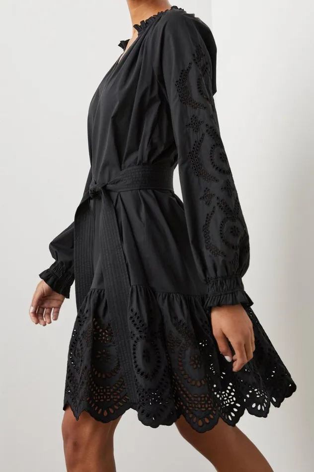 Rails Dresses and Rompers Women SAYLOR DRESS Black Eyelet