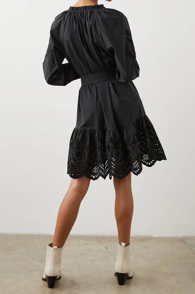 Rails Dresses and Rompers Women SAYLOR DRESS Black Eyelet