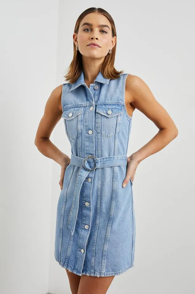 Rails Dresses and Rompers Women WILSHIRE DRESS Blue Dream