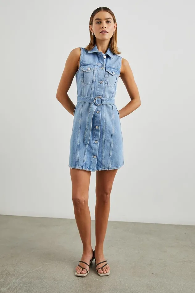 Rails Dresses and Rompers Women WILSHIRE DRESS Blue Dream