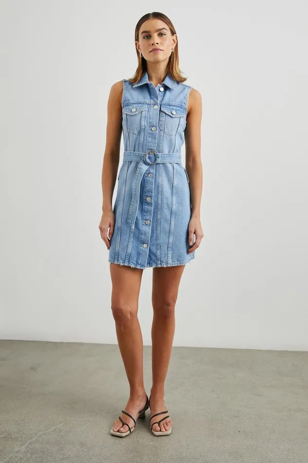 Rails Dresses and Rompers Women WILSHIRE DRESS Blue Dream