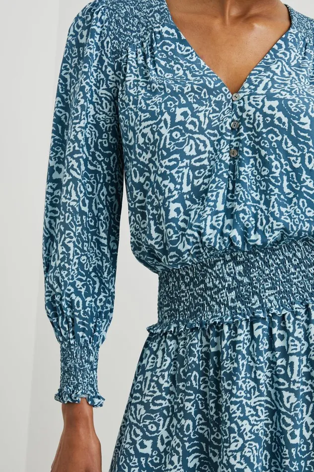 Rails Dresses and Rompers Women ZANA DRESS Blue Havana