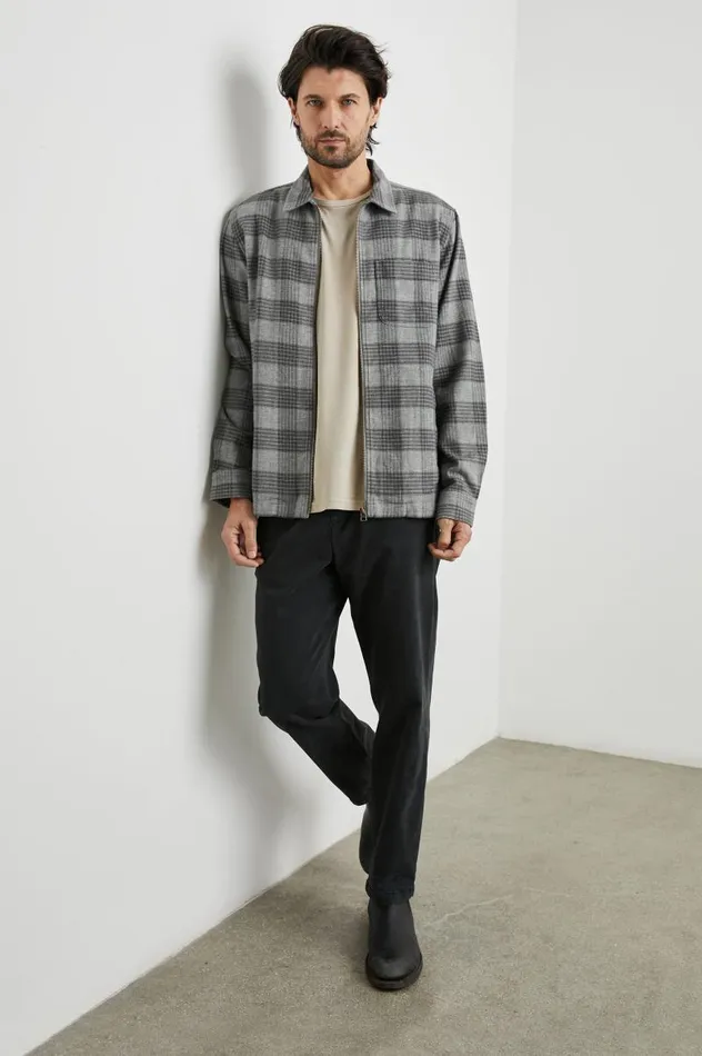 Rails Jackets and Coats Men JAQUE SHIRT JACKET Lithium Rust