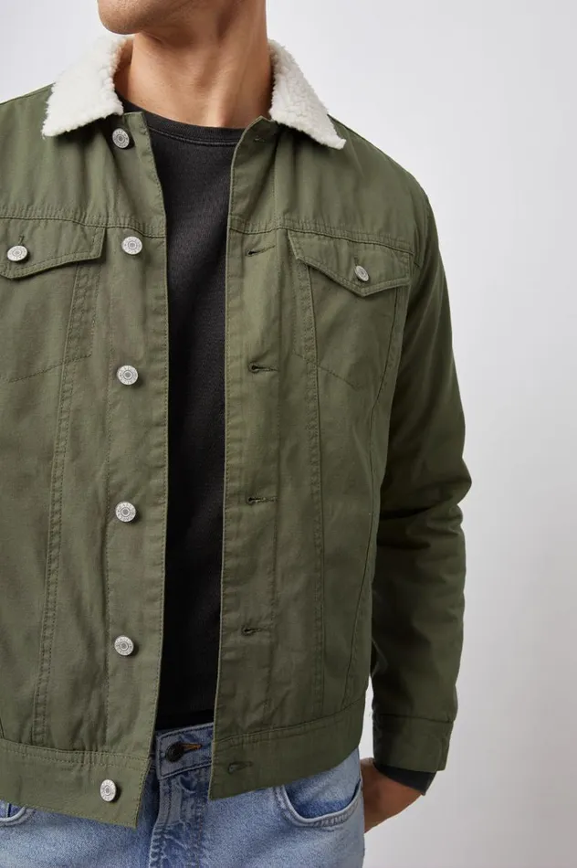 Rails Jackets and Coats Men MCKINLEY JACKET Olive