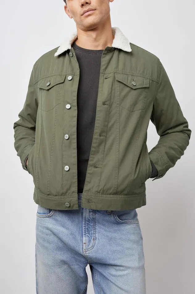 Rails Jackets and Coats Men MCKINLEY JACKET Olive