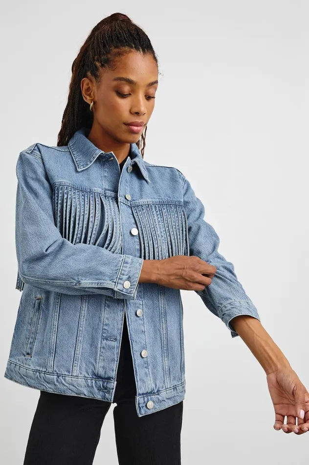 Rails Jackets and Coats Women RODEO JACKET Indigo Cowboy