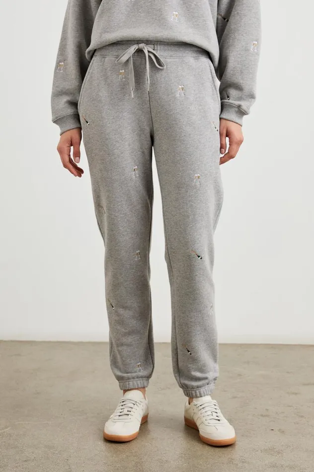 Rails Pants and Shorts Women KINGSTON PANT Champagne Embroidery